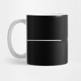 Faction Korean Design Red Text (For Black) Mug